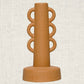 Sandy Terracotta Taper Candle Holder